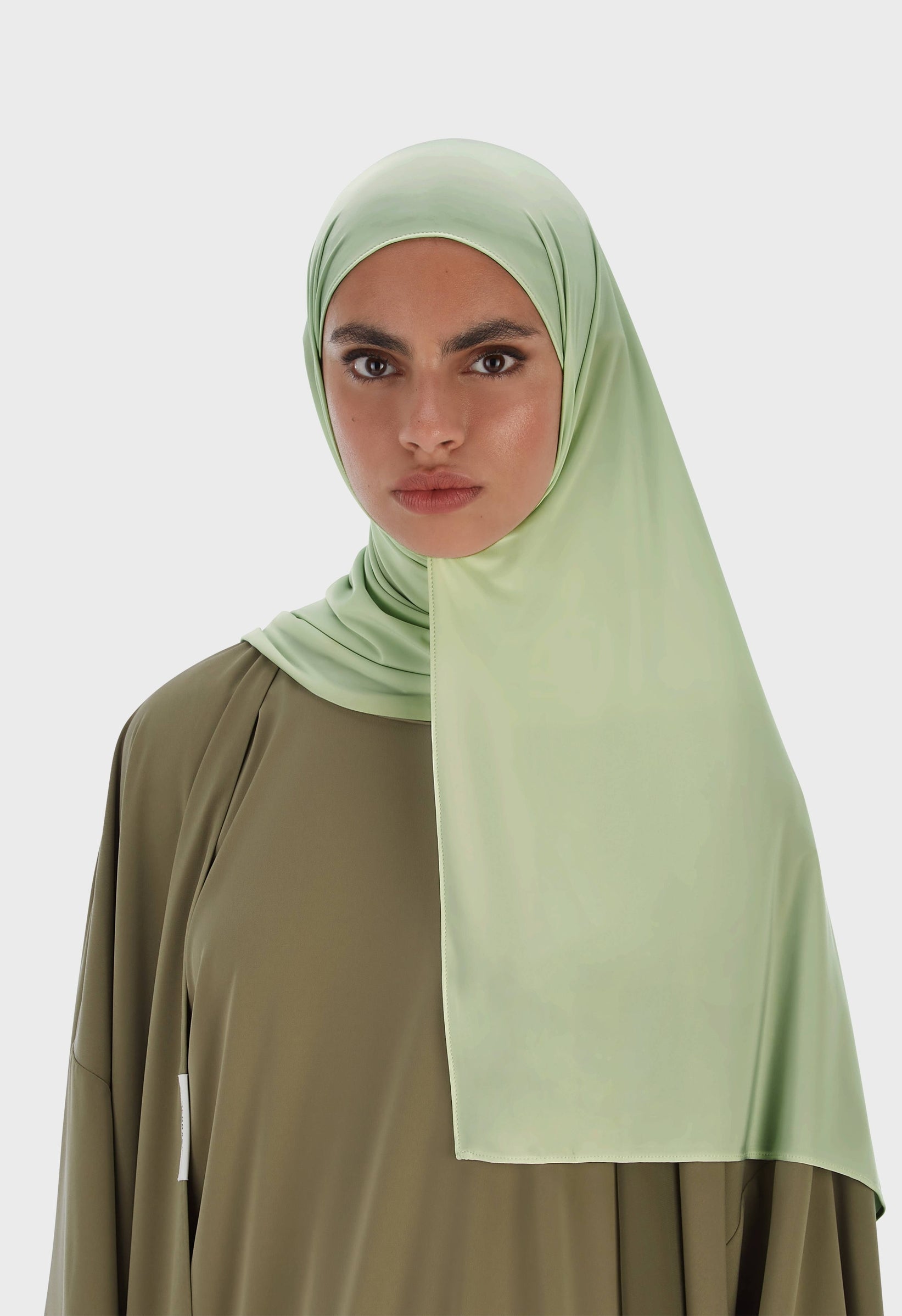 Liquid Jersey Scarf | Matcha