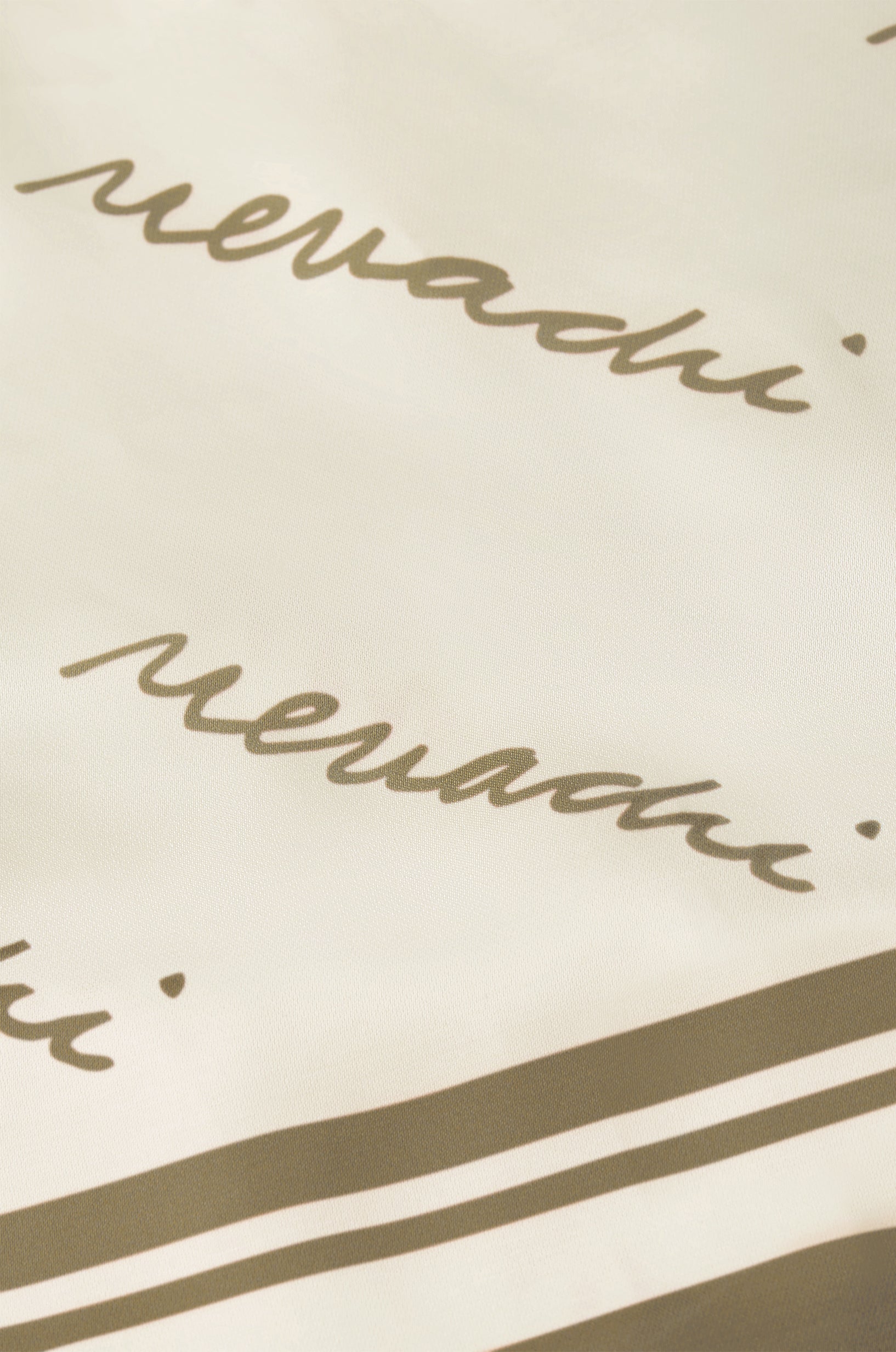 Monogram Bandana | Taupe