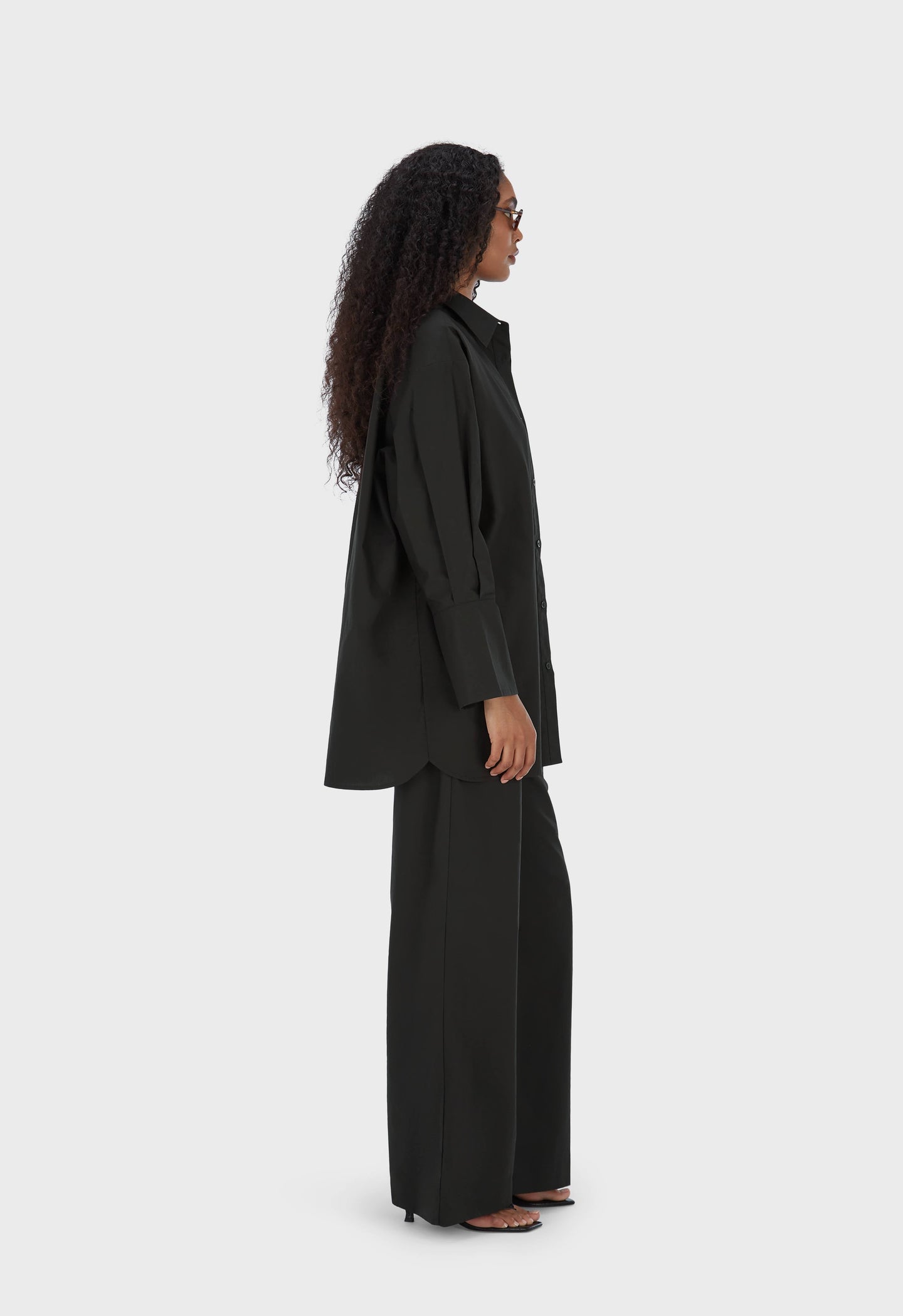 Poplin Shirt | Black