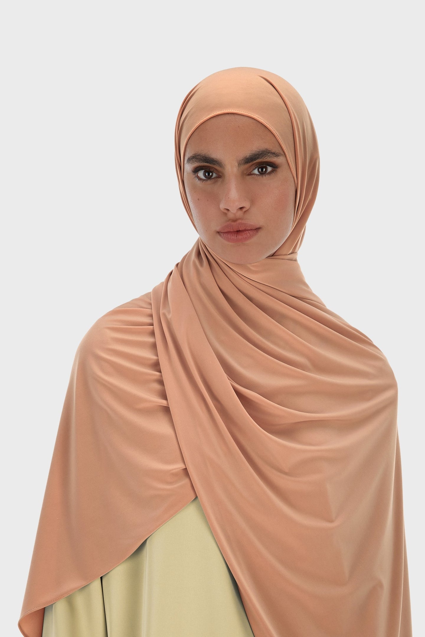 Premium Jersey Scarf | Pastel Orange