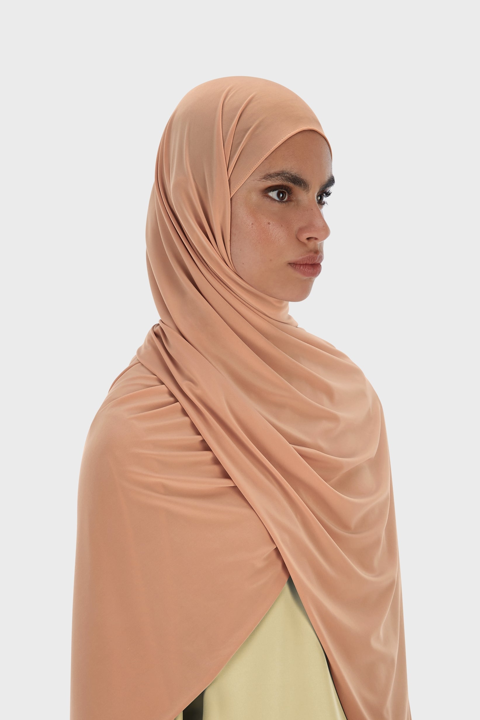 Premium Jersey Scarf | Pastel Orange