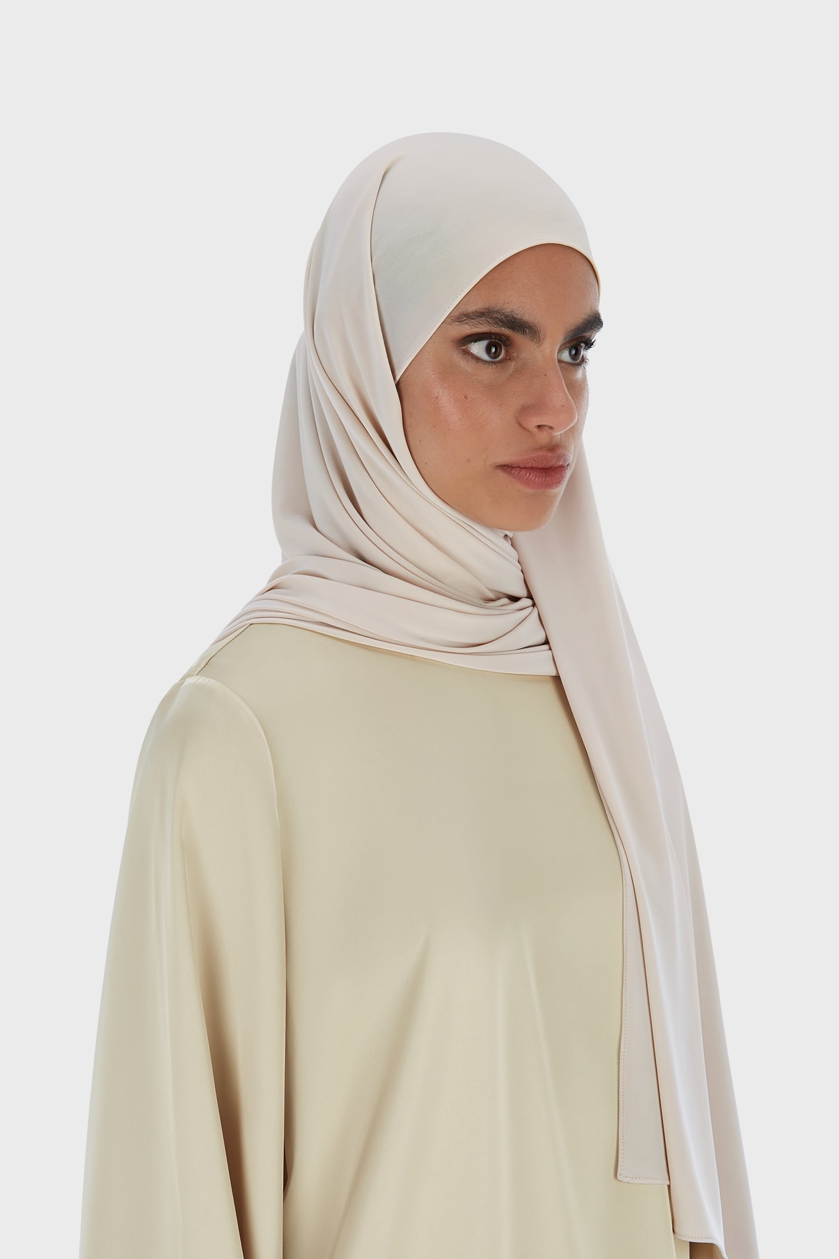 Premium Jersey Scarf | Sand