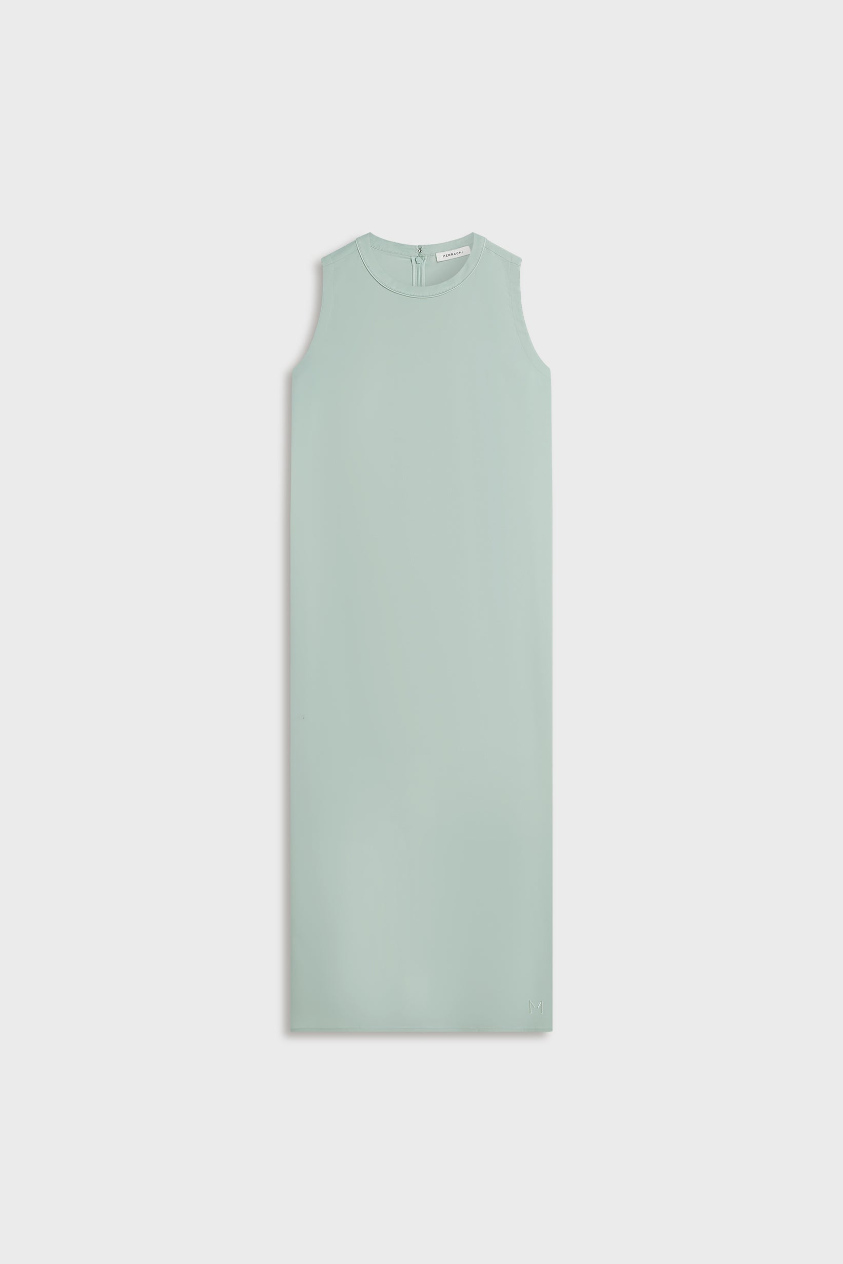 Sleeveless Woven Dress Short | Lake