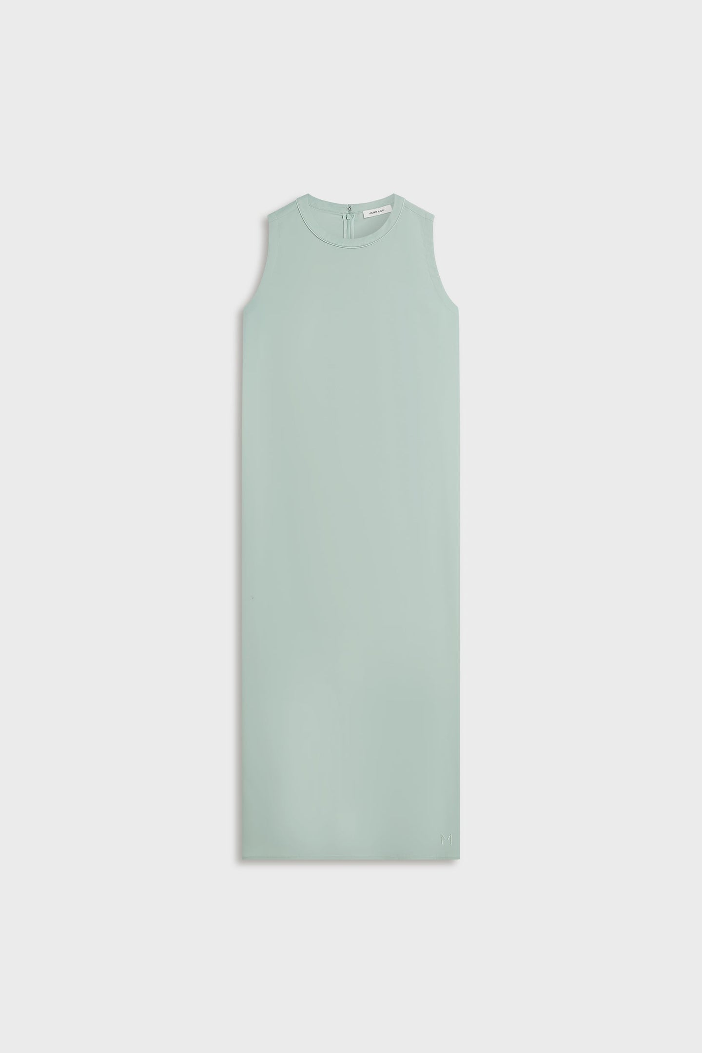 Sleeveless Woven Dress Short | Lake