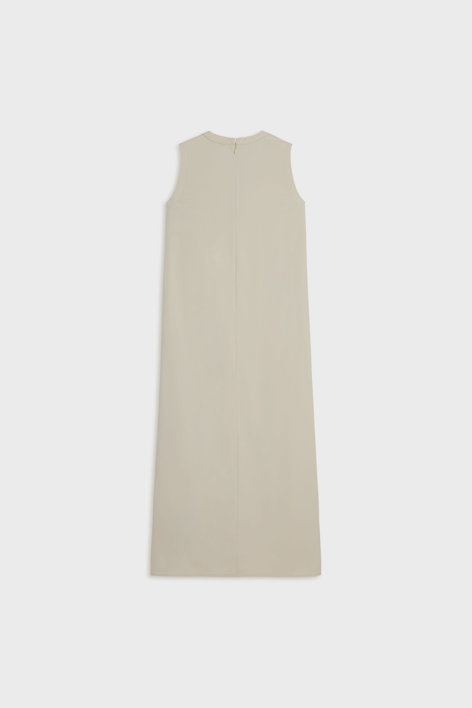 Sleeveless Woven Dress Short | Moss Gray