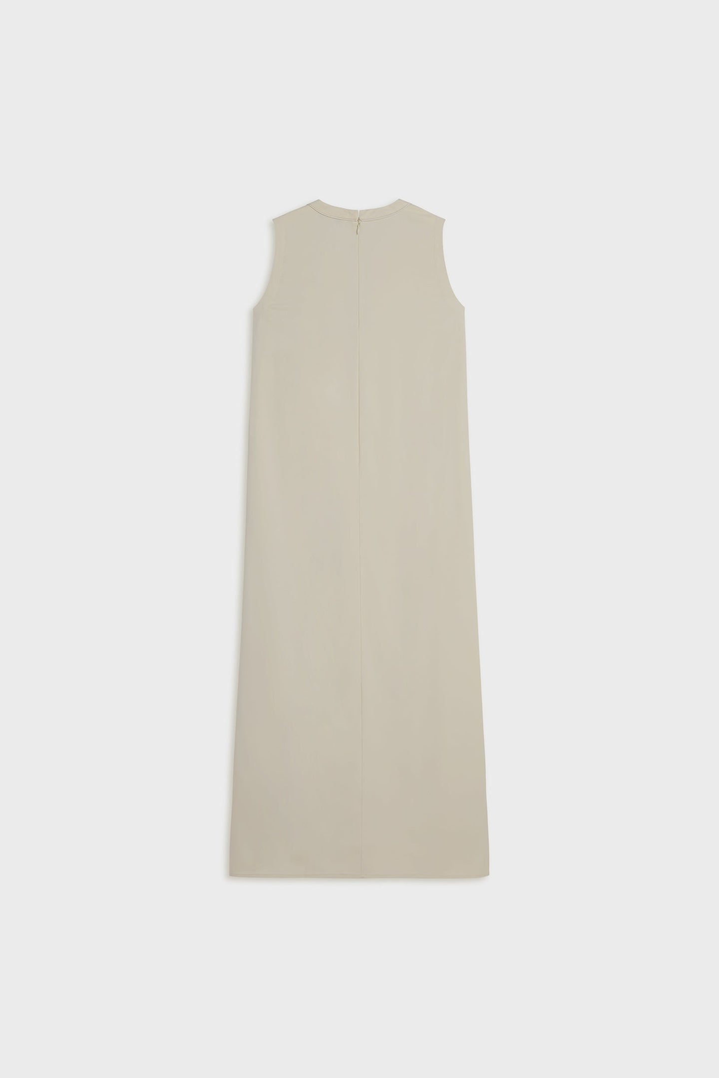 Sleeveless Woven Dress Short | Moss Gray