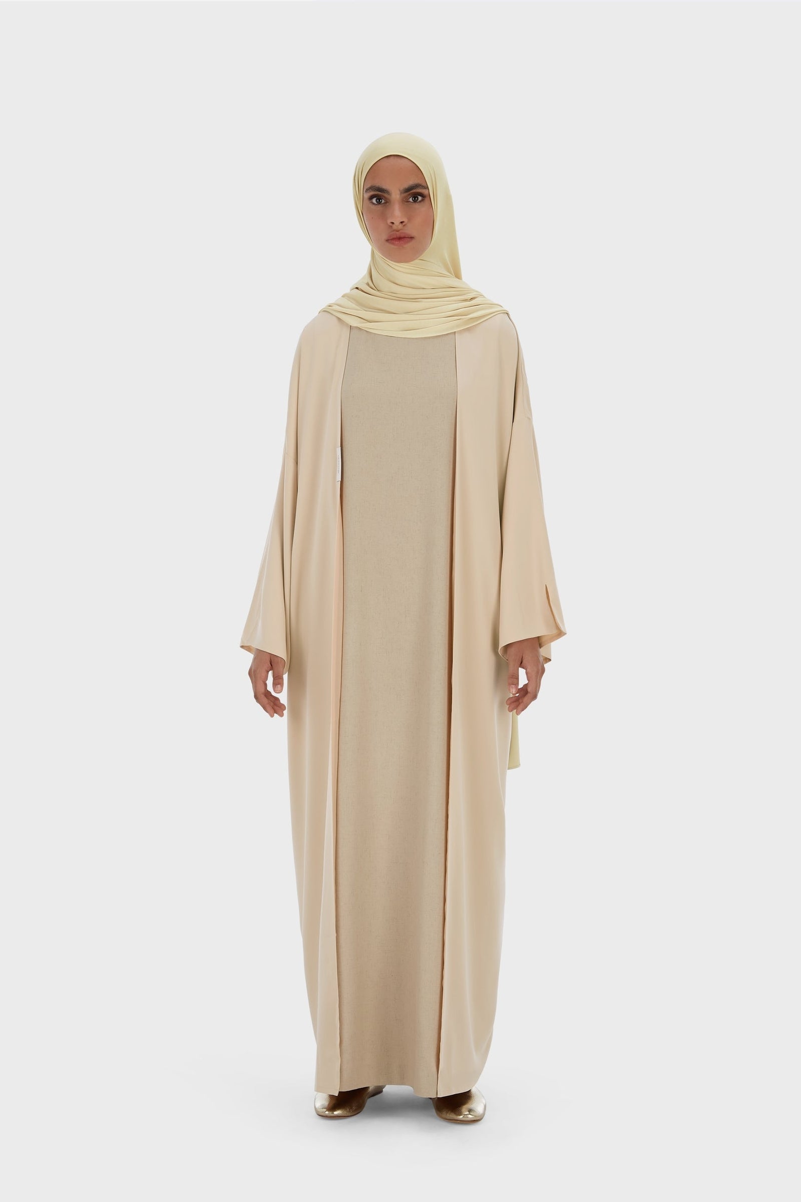 Sleeveless Dress | White Pepper