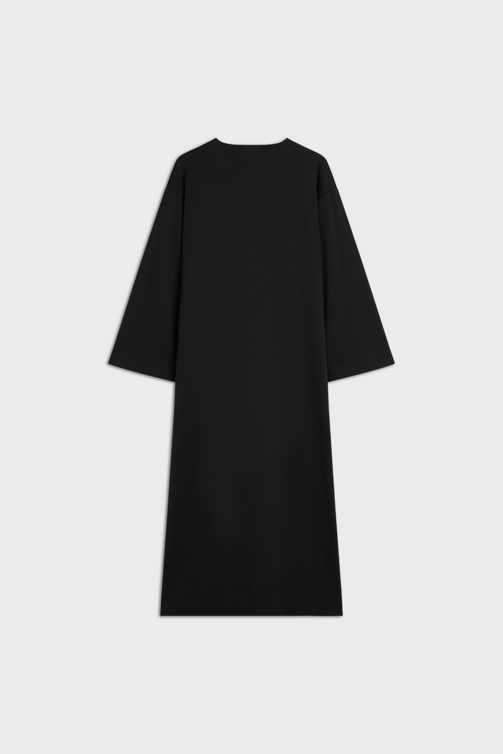Summer Jersey Kaftan Dress | Black