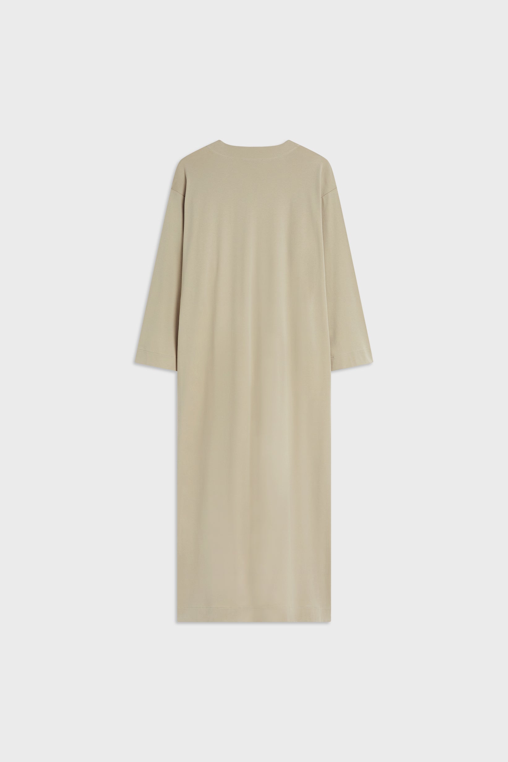 Summer Jersey Kaftan Dress | Moss Gray