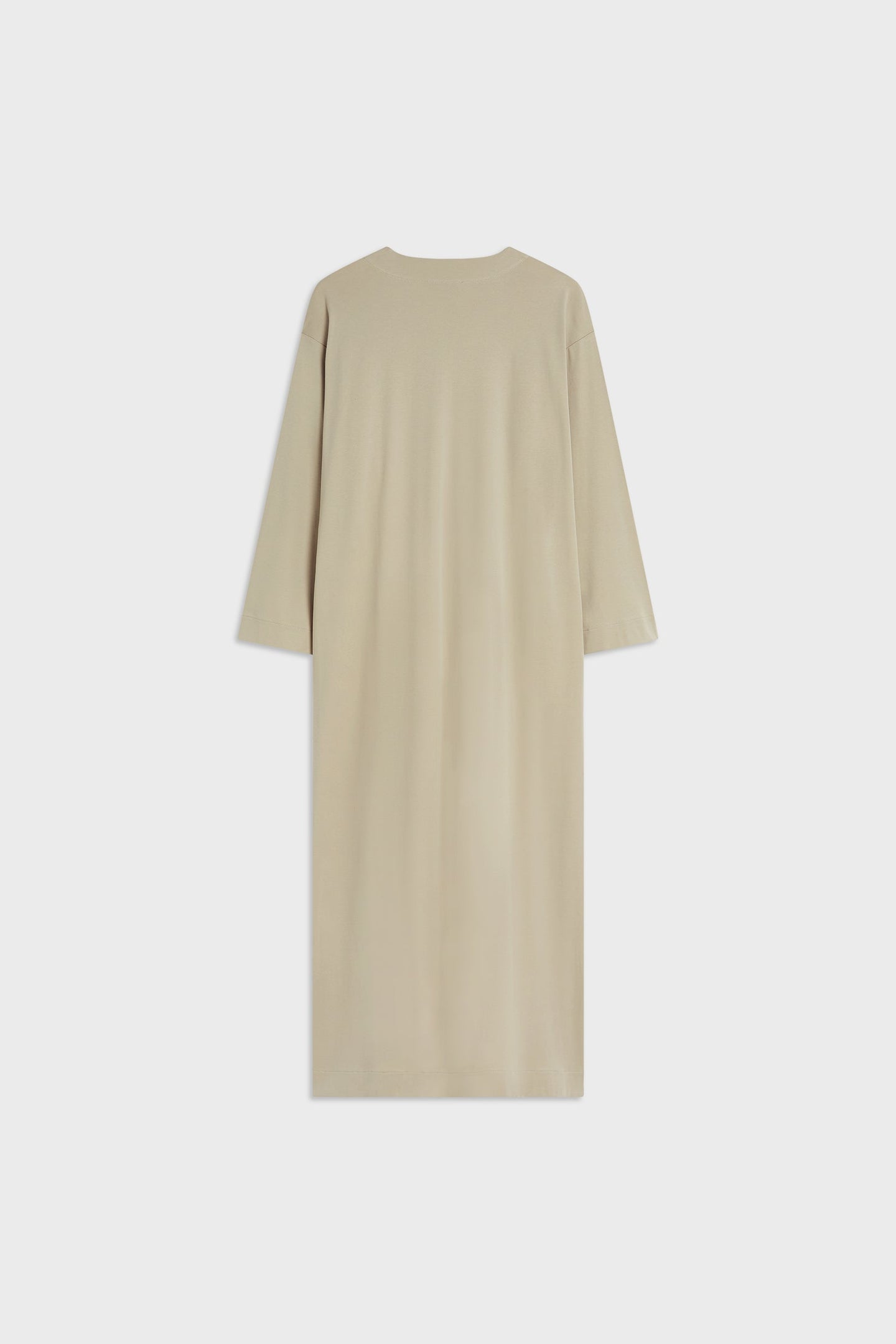 Summer Jersey Kaftan Dress | Moss Gray