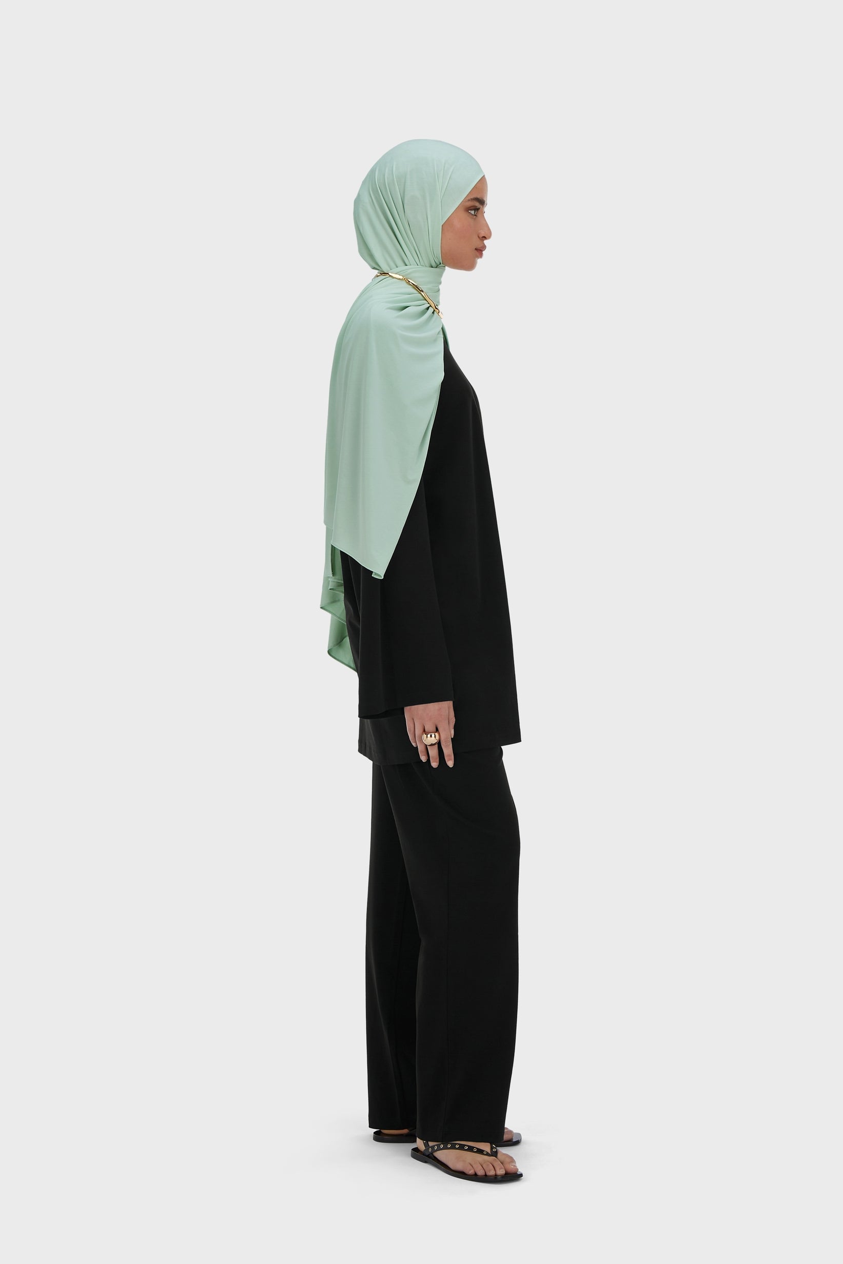 Summer Jersey Top | Black