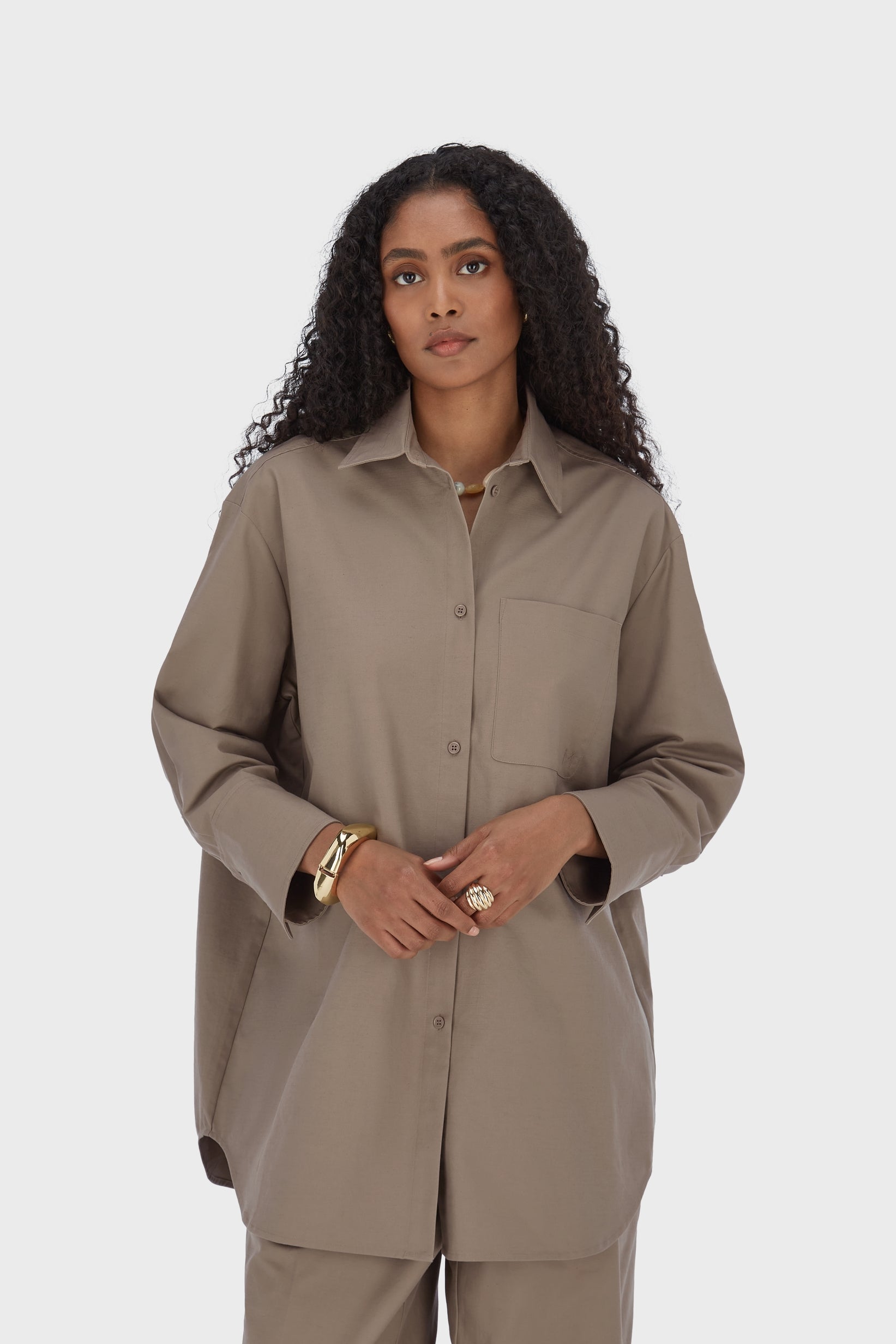 Summer Shirt | Taupe