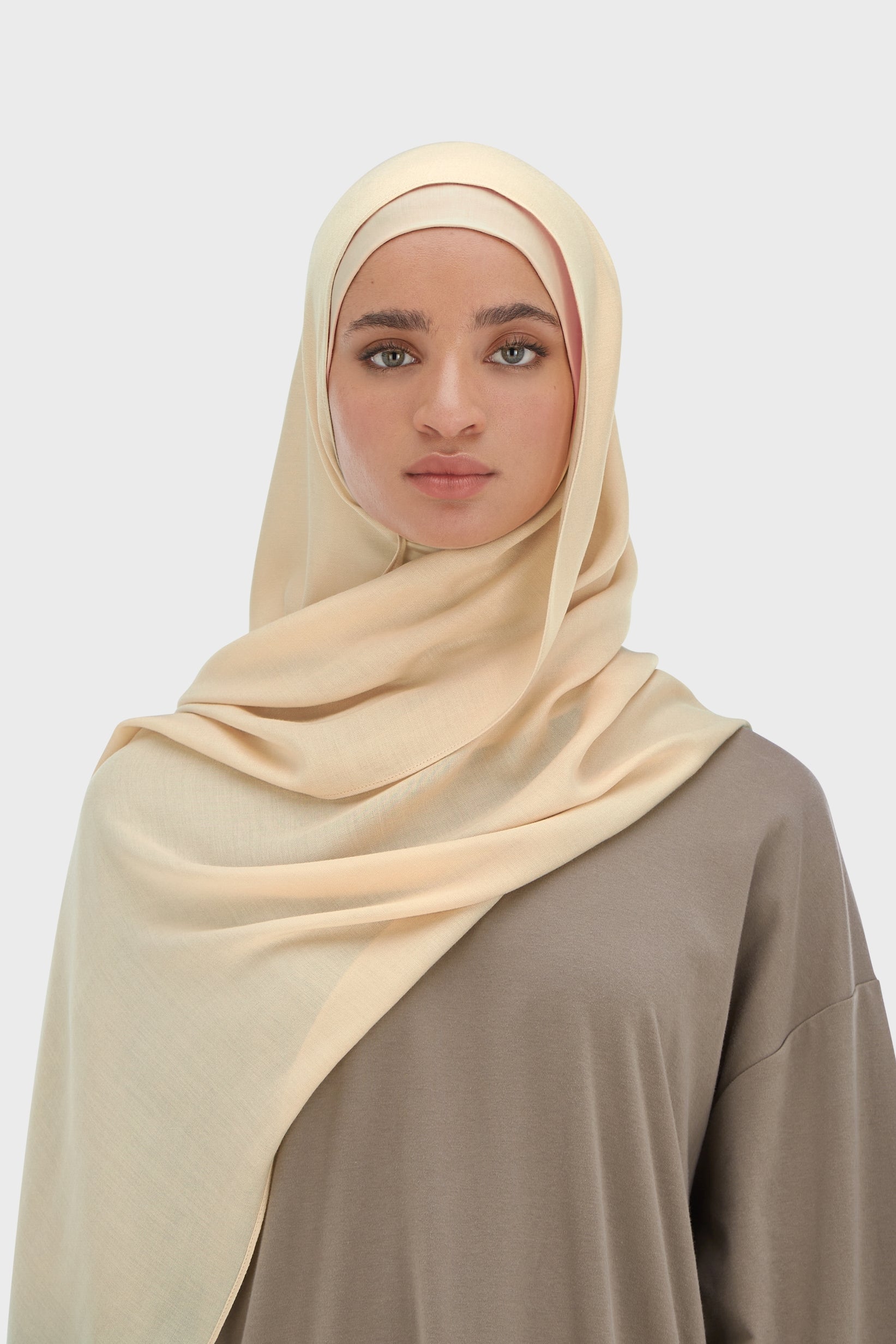 Weightless Woven Scarf | Warm Butter