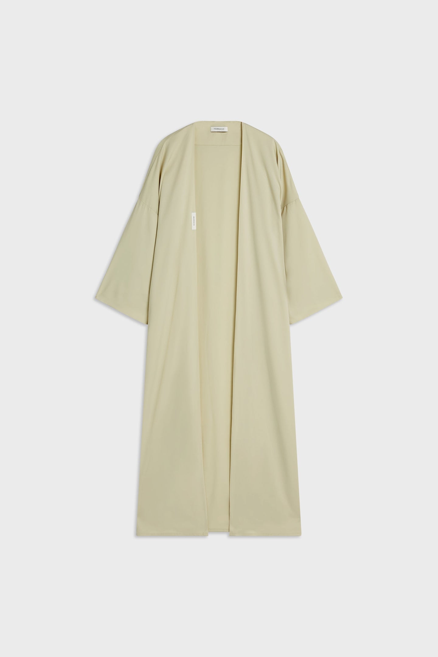 Woven Abaya Regular | Light Moss