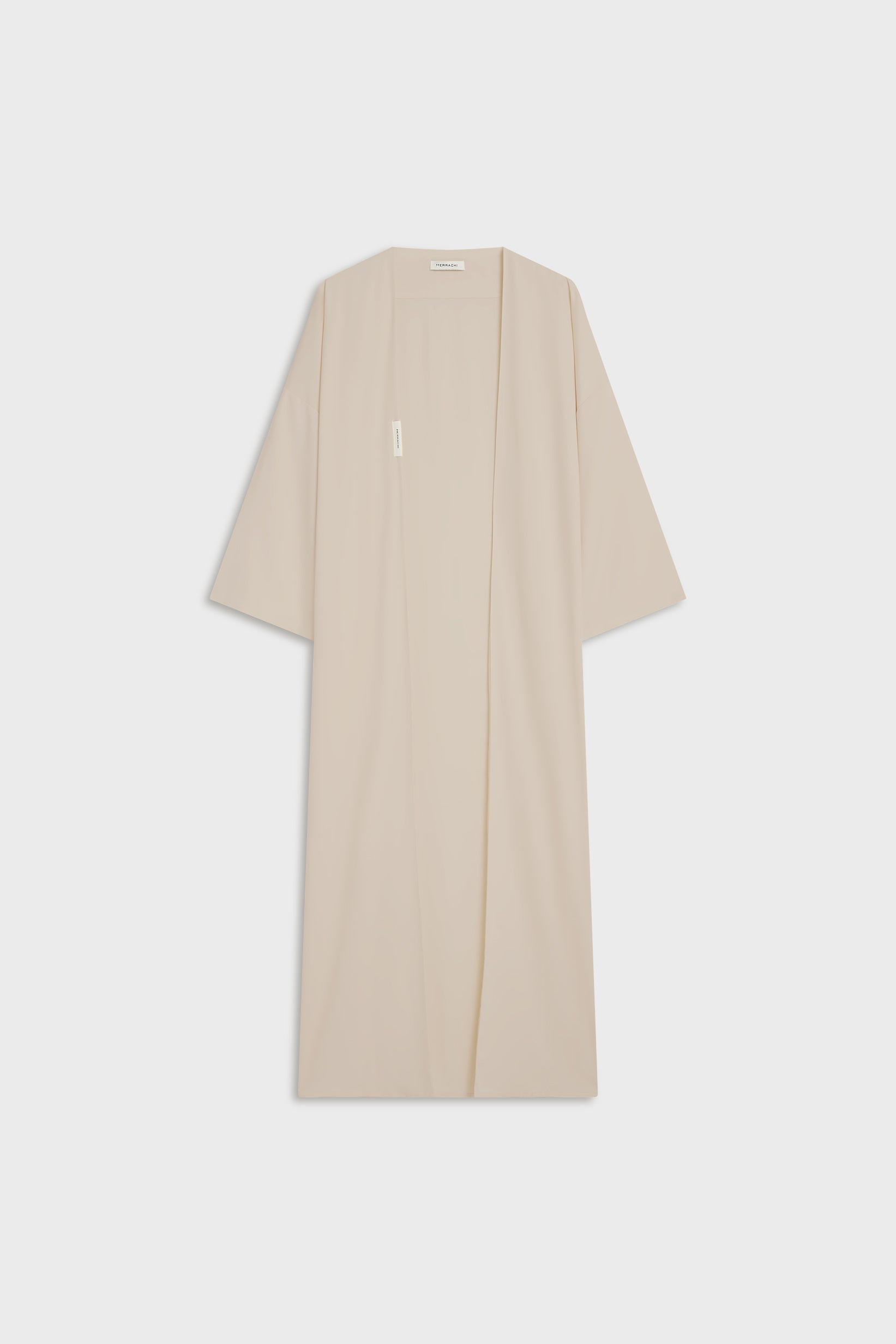 Woven Abaya Regular | Moon Grey