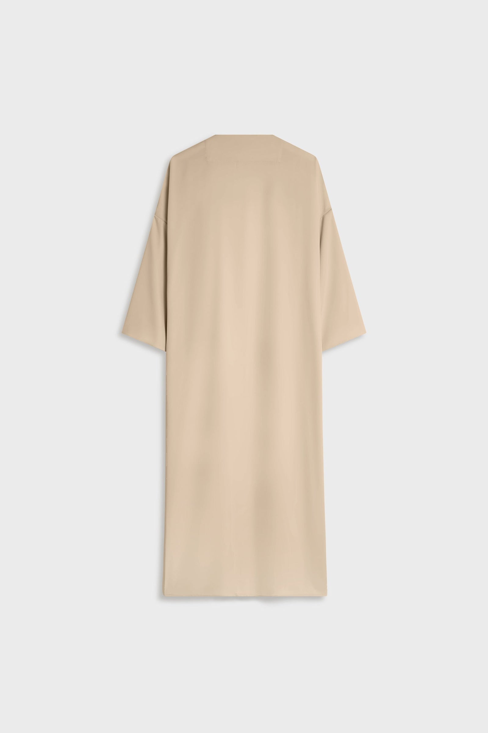 Woven Abaya Regular | Warm Butter