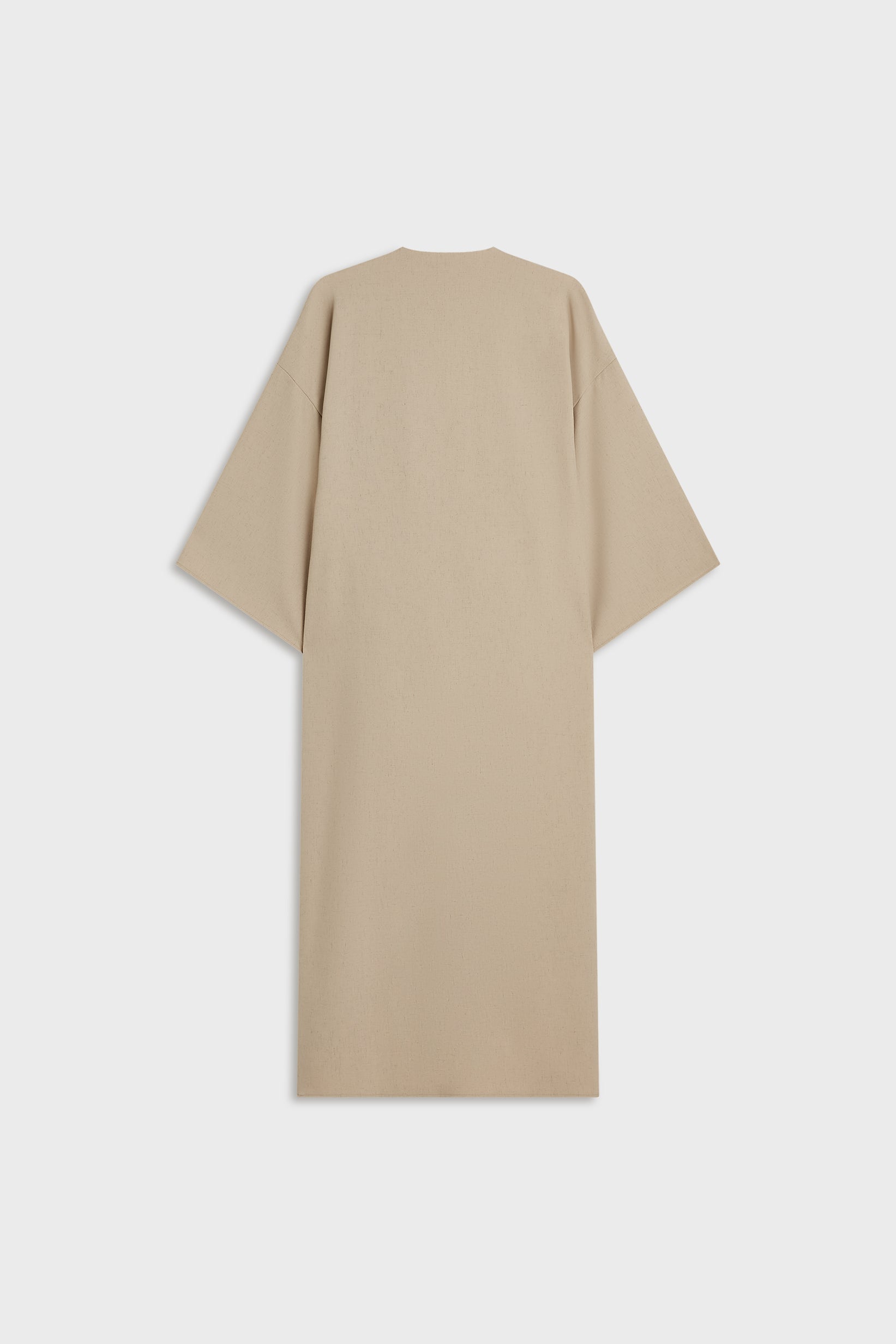Wrap Abaya | White Pepper