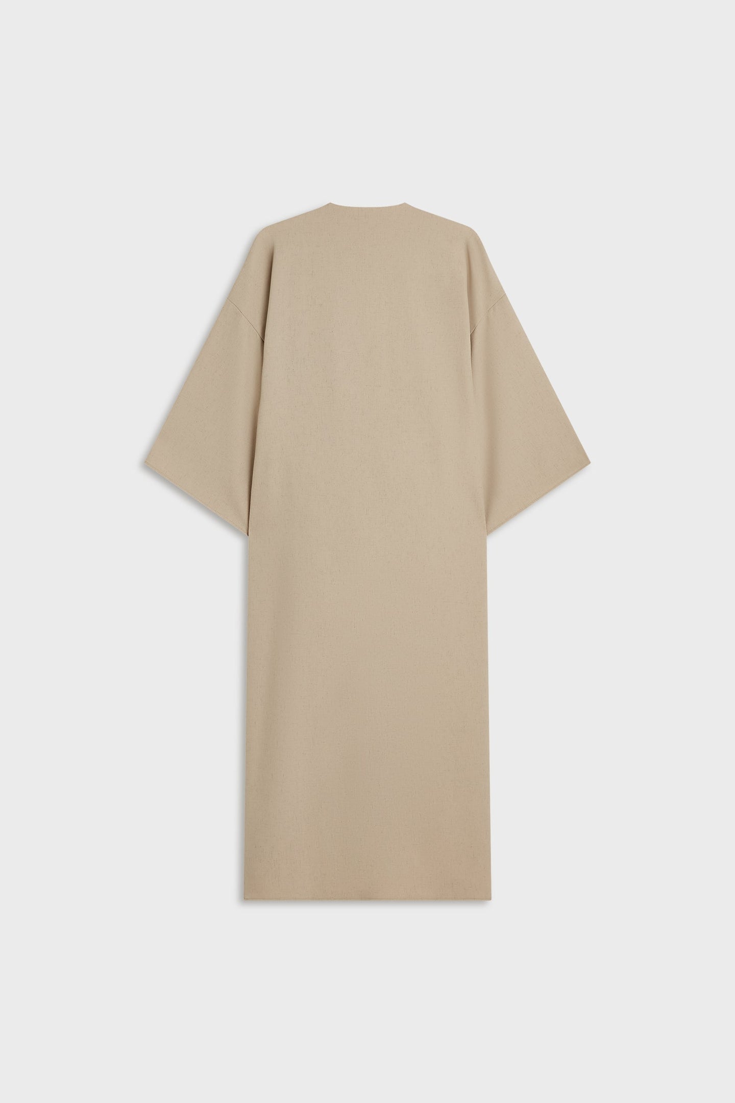 Wrap Abaya | White Pepper