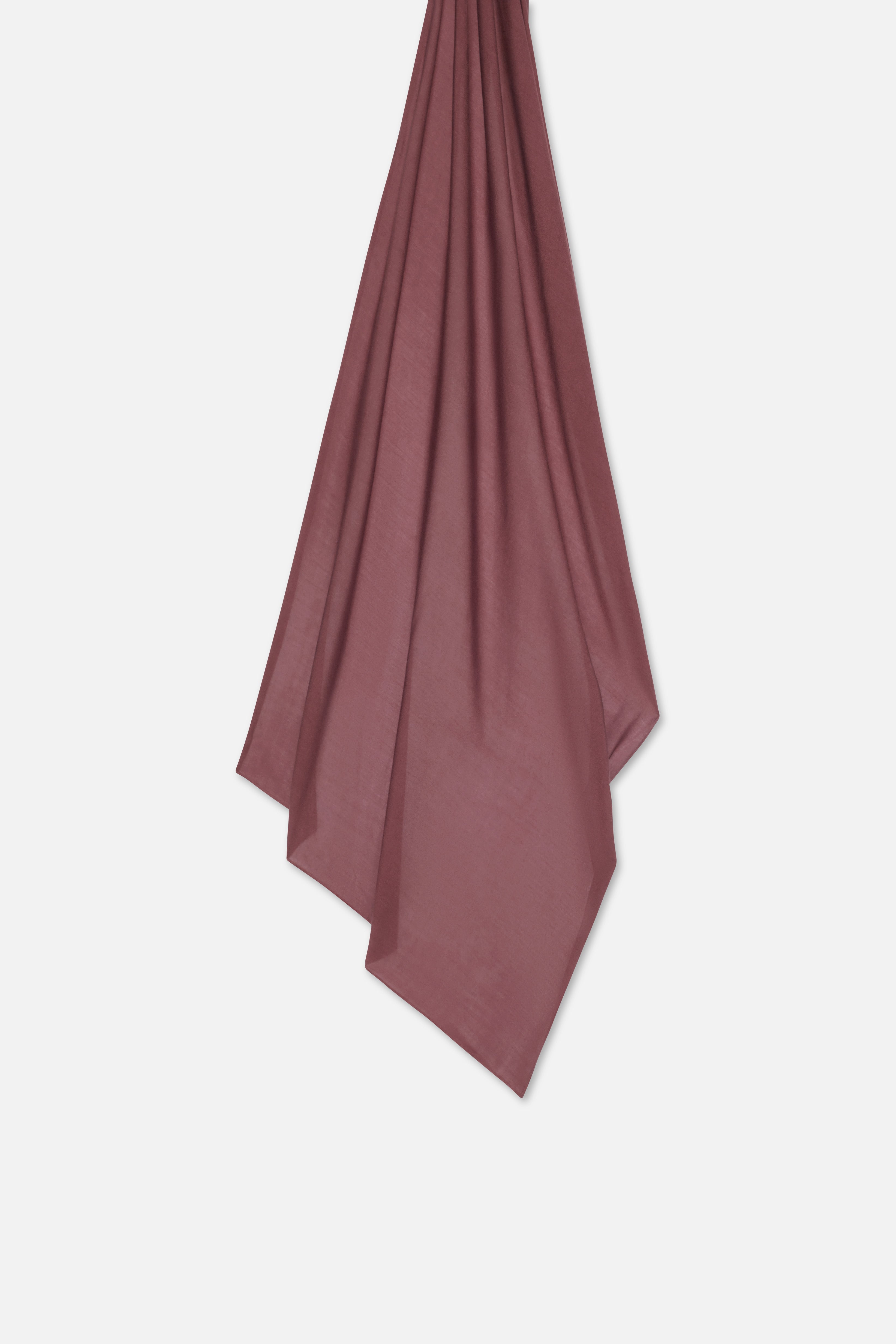 Weightless Woven Scarf | Burnt Red