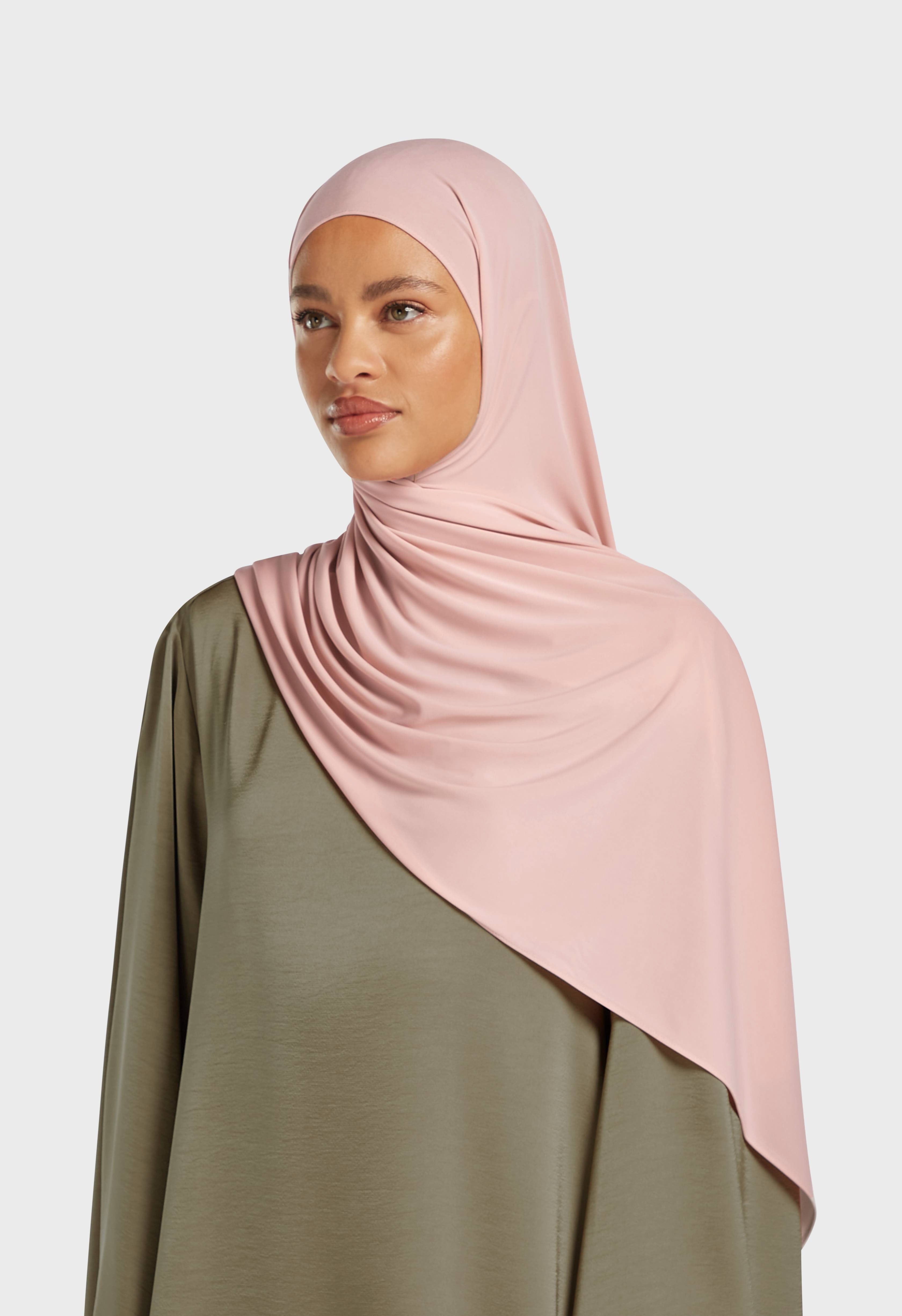 Premium Jersey Scarf | Frosted Blush