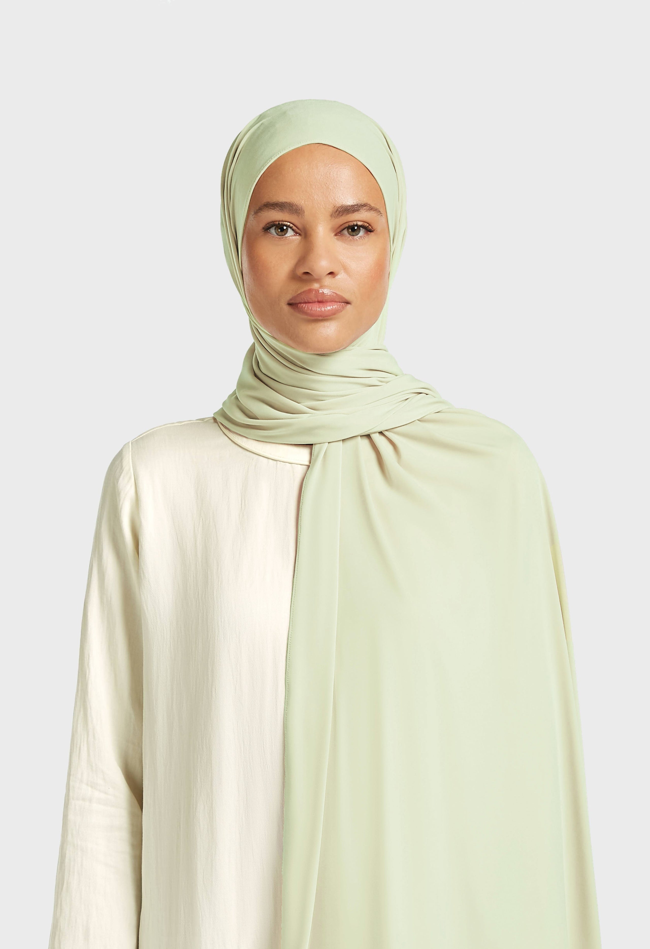 Premium Jersey Scarf | Light Mint