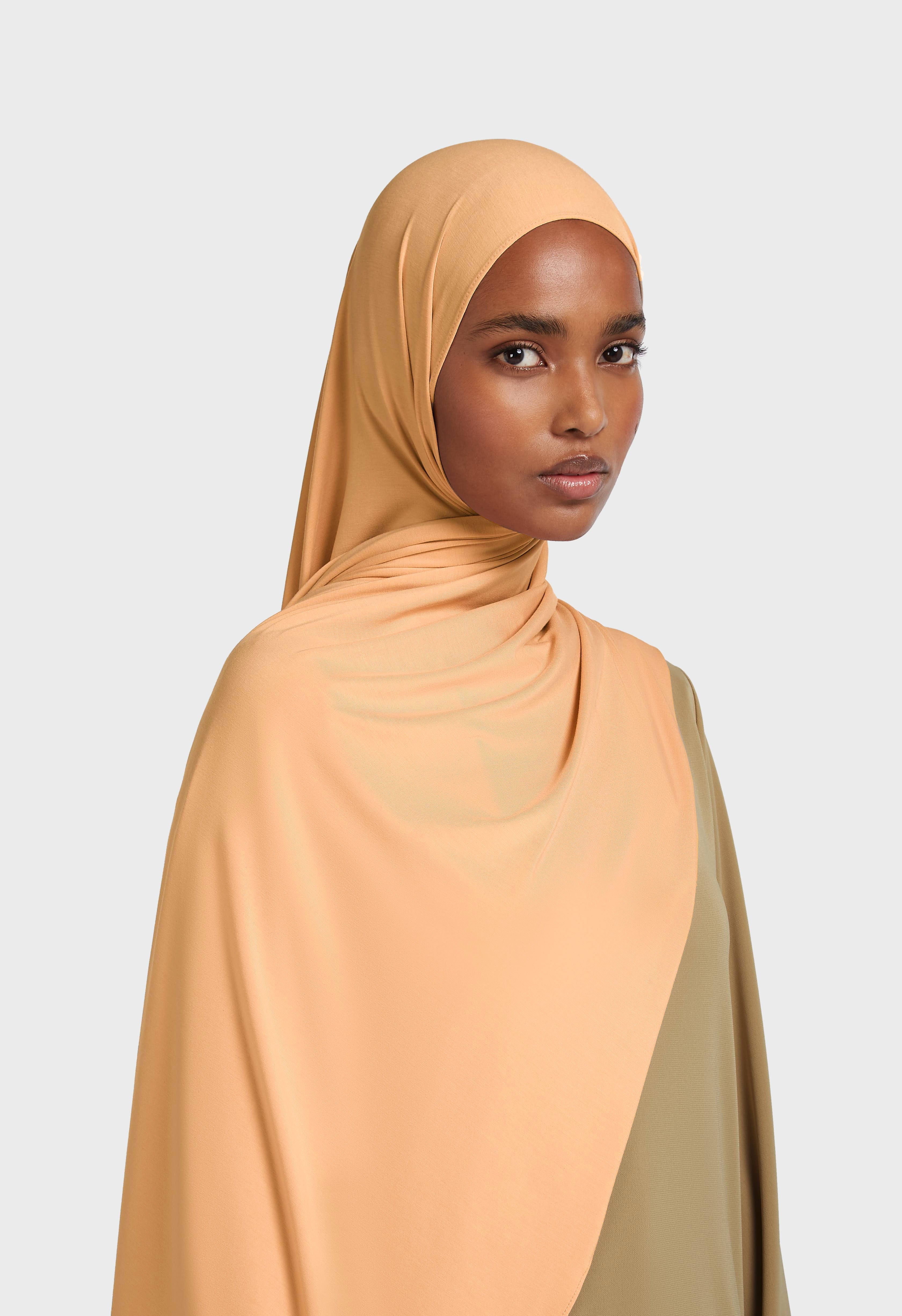 Bamboo Jersey Scarf | Powder Sand